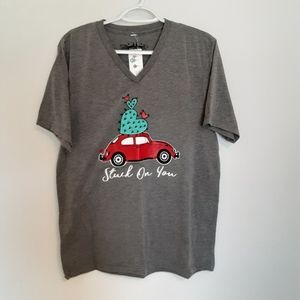 SPIRIT WITH STYLE "STUCK ON YOU" T-SHIRT